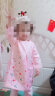 贝壳家族宝宝印花外套春装新款女童童装儿童外套上衣wt6806 粉色小兔 90cm 实拍图