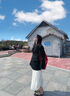 GARNUO黑色小西裝外套女2025早春秋季新款小個子高級感炸街寬松休閑西服 黑色【西服】 M【111-120斤】 曬單實拍圖