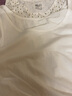 春織中老年純棉吊帶背心女寬松大碼透氣吸汗夏季薄款老人汗衫媽媽內(nèi)衣 【2件裝】小葉草+純白 110/4XL 曬單實(shí)拍圖