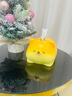 藝上美桌面擺件奶油風紙巾盒家用客廳玄關(guān)茶幾餐巾抽紙收納盒喬遷工藝品 菠蘿面包小狗紙巾盒 曬單實拍圖