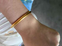 周生生實(shí)心古法黃金手鐲東方古祖足金素圈泥鰍背首飾91930K計價(jià) 08圈 - 40.34克(含工費2100元) 曬單實(shí)拍圖