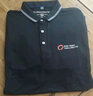 聽衫閣工作服刺繡印LOGO上衣短袖t恤定制翻領(lǐng)polo定做公司工衣團(tuán)體服 藏青 XL 曬單實(shí)拍圖