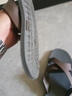 米詩(shī)德硬底拖鞋越南橡膠涼拖男式夏季外穿交叉帶防滑沙灘居家洗澡穿的鞋 灰色底棕色帶 9 42-43碼 曬單實(shí)拍圖