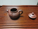 藏壺天下【晨光窯·造】宜興紫砂壺 黃龍山原礦底槽清 小品潘壺 手工制作 潘壺 80ml 曬單實拍圖