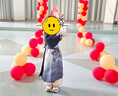 旗鉑漢服男童春夏兒童新中式國風(fēng)古風(fēng)唐裝 杏色長褲（僅褲子） 110 曬單實拍圖
