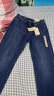 无印良品 MUJI 女式 弹力牛仔 直筒裤（股下77cm）裤子长裤休闲裤BEA32A2S 靛青色 26inch 晒单实拍图