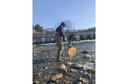 熊火尼龍下水褲水鞋連體全身水庫半身皮褲男皮叉捉抓魚(yú)防水衣雨褲雨鞋 卡其色【3D尼龍款】 39 曬單實(shí)拍圖