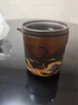 銘匯通紫砂遇熱變色旅行功夫茶具套裝快客茶杯茶水分離輕奢戶(hù)外泡茶 遇熱變色龍鳳旅行-木柄款 一壺6杯 曬單實(shí)拍圖