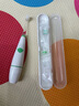 Yuccayucca兒童牙刷日本制刷頭便攜式電動牙刷6個月-2歲嬰幼兒軟毛牙刷 +2個二階刷頭（到手4個刷頭） 曬單實拍圖
