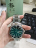 野狼新款瑞士全自動(dòng)機械芯綠水鬼王手表男士機械表夜光潛水男腕表V5.3 狼煙黑 曬單實(shí)拍圖