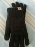 啄木鳥(niǎo)觸屏棉手套男士冬季保暖加絨加厚毛線(xiàn)針織騎車(chē)騎行東北防寒冬天女 麻花-黑色(男款) 均碼 曬單實(shí)拍圖