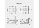 DURAVIT（杜拉維特）壁掛馬桶 墻排直沖坐便器 隱藏嵌入式水箱壁掛坐便器 【加熱蓋板】矮板水箱+玻璃面板 曬單實(shí)拍圖