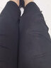 詩蘭倫薩 褲子女夏季新款顯瘦百搭職業(yè)小腳長褲垂感西裝女褲黑色哈倫褲 松緊腰西褲九分款 XL 121-130斤 曬單實拍圖