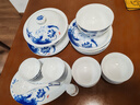 君悟景德鎮青花瓷碗具套裝家用中式碗盤(pán)餐具整套釉下彩高白瓷喬遷送禮 釉下彩·青花瓷|10人套裝 66件套 曬單實(shí)拍圖
