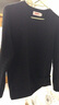 恒源祥羊毛衫女新款秋冬修身套頭半高圓領(lǐng)針織衫打底毛衣女 低圓領(lǐng) 黑色 L 165 曬單實(shí)拍圖