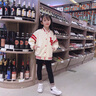 蕉京女童秋裝外套2023新款春秋中大童兒童休閑夾克上衣洋氣12女孩衛(wèi)衣 A款白色 150 cm 曬單實(shí)拍圖