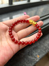 CRD克徠帝黃金貔貅手鏈女足金3D貔貅手串轉(zhuǎn)運(yùn)珠節(jié)日禮物 1.5g 曬單實(shí)拍圖
