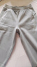 蕉內(nèi)（Bananain）非常褲503Regular女士衛(wèi)褲運(yùn)動加絨24秋冬新款高腰顯瘦錐形長褲子 【加絨】中麻灰 XL 曬單實(shí)拍圖