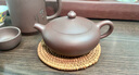 茗臣名家湯志明純手工紫砂壺宜興原礦紫泥玉潤壺小容量家用功夫泡茶壺 玉潤一品壺200cc 曬單實(shí)拍圖