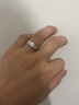 洛希曼莫桑鉆情侶戒指女對(duì)戒一對(duì)款求婚 一克拉戒指一對(duì)可調(diào)節(jié)大小 曬單實(shí)拍圖