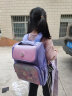 卡拉羊【幼升小】减负防下坠书包小学生1-4年级男女儿童背包CX2029紫 实拍图