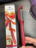 维氏瑞士军刀水果刀面包刀刀具多功能削皮刀竖直削皮器红色7.6075.1 实拍图