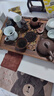 鑫戰(zhàn)匠（XIN ZHAN JIANG） 雞翅木茶盤實木家用儲水抽屜式茶臺大號簡約紅木功夫茶具托 20款雞翅古典65x35.5x6.5cm 曬單實拍圖