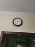 卡西歐（CASIO） 13英寸實(shí)木掛鐘客廳臥室復(fù)古簡(jiǎn)約鐘表現(xiàn)代石英鐘IQ-121S  IQ-121S-5PF深棕色 曬單實(shí)拍圖