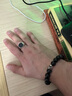 IDEAGEMER925銀紳士戒指男士輕奢簡(jiǎn)約高級感歐美風(fēng)痞帥小眾百搭指環(huán)尾戒潮 黑瑪瑙戒指【港度23號】閉口 曬單實(shí)拍圖