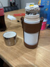 特美刻（TOMIC）水具保溫杯杯套皮套【僅適合指定水杯尺寸】 棕色皮套 曬單實(shí)拍圖