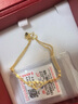 菜百首飾 黃金手鏈 足金鏤空葫蘆手鏈 計(jì)價(jià) 約4.85克 約16厘米七夕禮物 曬單實(shí)拍圖