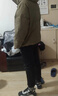 吉普（JEEP）白鴨絨羽絨服男士短款冬季國際品牌2025新款連帽防寒加厚外套冬天 綠色 XL 曬單實(shí)拍圖