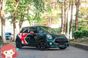 寶馬迷你MINI ONE COOPER COUNTRYMAN PACEMAN汽車腳墊 全包圍汽車腳墊 咖色+咖色地毯絲【雙層+帶兜】 曬單實(shí)拍圖