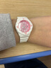 卡西歐（CASIO） 卡西歐(CASIO)手表 女生運動(dòng)系列橡膠帶石英兒童學(xué)生表情侶表 LRW-200H-4C 曬單實(shí)拍圖