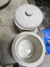 九陽(yáng)（Joyoung）電燉盅 電燉鍋 隔水燉煮 家用煮粥煲湯鍋燕窩燉盅4.5L白瓷內(nèi)膽燉湯鍋上蒸下燉DG25G-GD188 曬單實(shí)拍圖