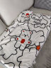 九洲鹿加厚法兰绒毯子 办公室居家午睡空调毯沙发盖毯 150*200cm 实拍图