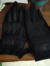 全指战术手套男冬季户外手套运动防护保暖骑车手套加绒耐磨 黑色 中号L 实拍图