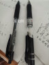 晨光(M&G)文具0.5mm黑色中性笔 按动水性笔子弹头签字笔 赛美系列12支装XGPH1806 实拍图
