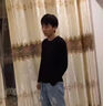 男士長袖體恤秋季款修身圓領(lǐng)純色薄款春秋基礎(chǔ)內(nèi)搭打底衫上衣潮流 黑色 4XL (185) （160-175斤） 曬單實拍圖