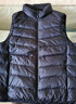 浪登男士羽絨馬甲立領(lǐng)冬季輕薄無(wú)袖坎肩外套休閑[白鴨絨]保暖背心男 黑色 XL (180/96A)充絨量：48g 曬單實(shí)拍圖