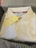 THOM BROWNE[TB]湯姆布朗[6期免息]男女同款四條紋棉質(zhì)短袖POLO衫 白色 2XL 曬單實拍圖