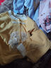 贊翠無(wú)骨寶寶衣服純棉女童春秋裝套裝分體A類(lèi)嬰兒內衣外穿洋氣打底衫 JCN015中國結黃色（無(wú)骨衣） 66cm 建議0-6個(gè)月 曬單實(shí)拍圖