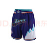 NBAMitchell&Ness-Just-Don聯(lián)名球褲猶他爵士隊(duì)Mitchellness夏季短褲 紫色 L 曬單實(shí)拍圖