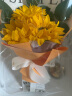 初朵3朵向日葵花束香皂花情人节送女友鲜同城配送中高考毕业加油 实拍图