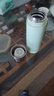 金灶（KAMJOVE）茶水分離泡茶杯316不銹鋼保溫杯便攜杯水杯大容量杯子旅行喝茶杯 香草綠 500ml 曬單實拍圖