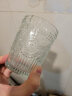 惠寻 京东自有品牌 玻璃杯高颜值家用喝水杯办公室咖啡杯果汁杯 太阳花 矮300ml 实拍图