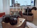 唐興電陶爐煮茶器家用辦公室新款小型室內(nèi)圍爐煮茶壺套裝蒸煮茶爐茶盤 奇峰壺?zé)熁疑?50ml 曬單實(shí)拍圖