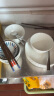 浩雅22头景德镇陶瓷餐具碗碟套装碗盘勺筷组合釉下彩 雅玉白瓷 实拍图
