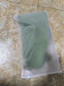 三福冬季純色針織皮標(biāo)長巾圍巾 韓系氛圍感溫暖時尚圍脖 836599 綠色 均碼 曬單實(shí)拍圖