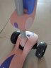 澳贝（auby）儿童玩具三轮车男女孩平衡脚踏车宝宝童车便携2-3岁防侧翻滑步车 【坐骑二合一】 粉色 实拍图